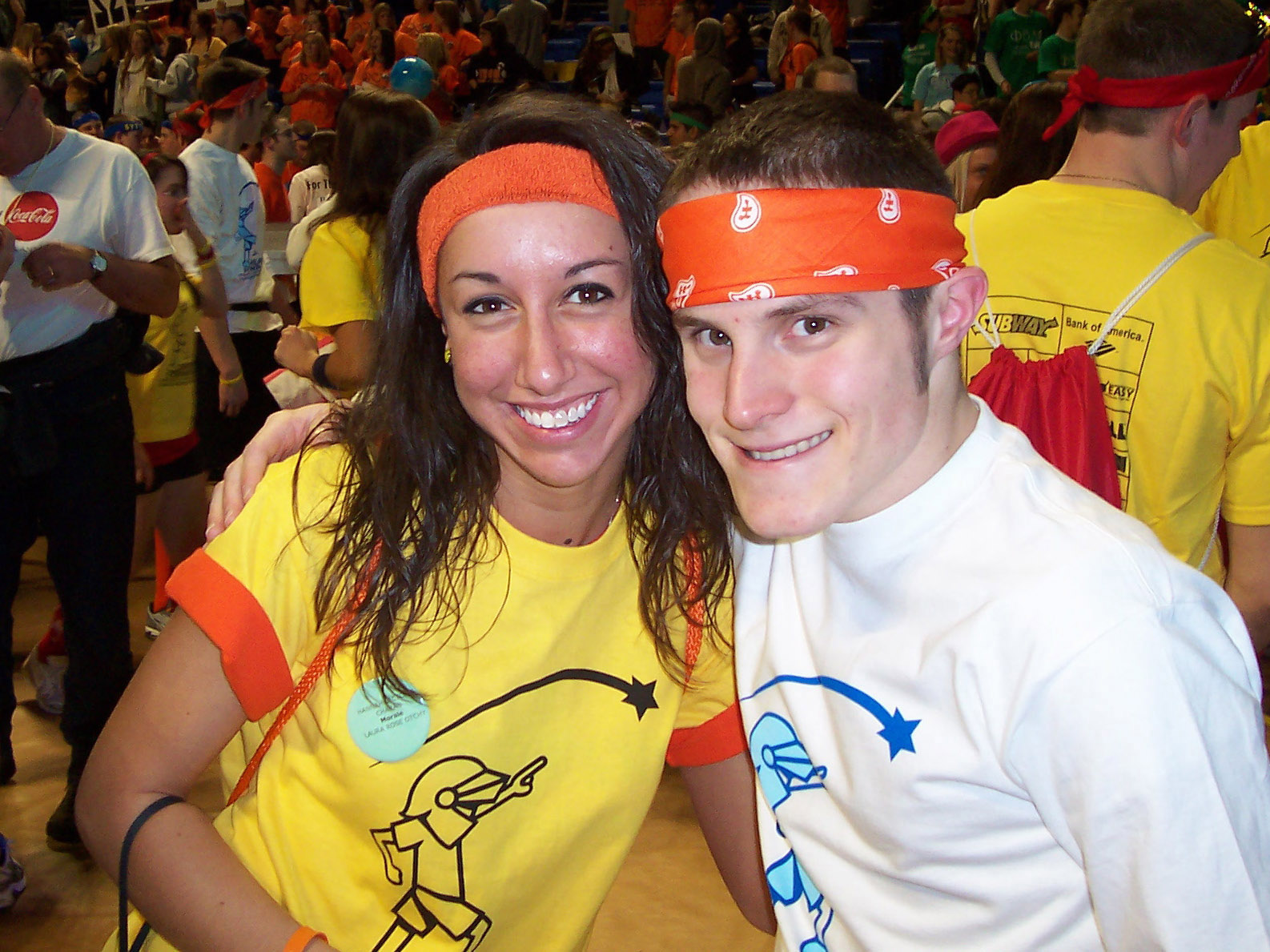  TK and Jasen Marshall at THON 