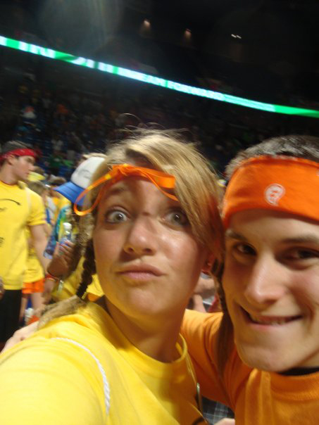  TK and Jasen Marshall (R) at THON 09 