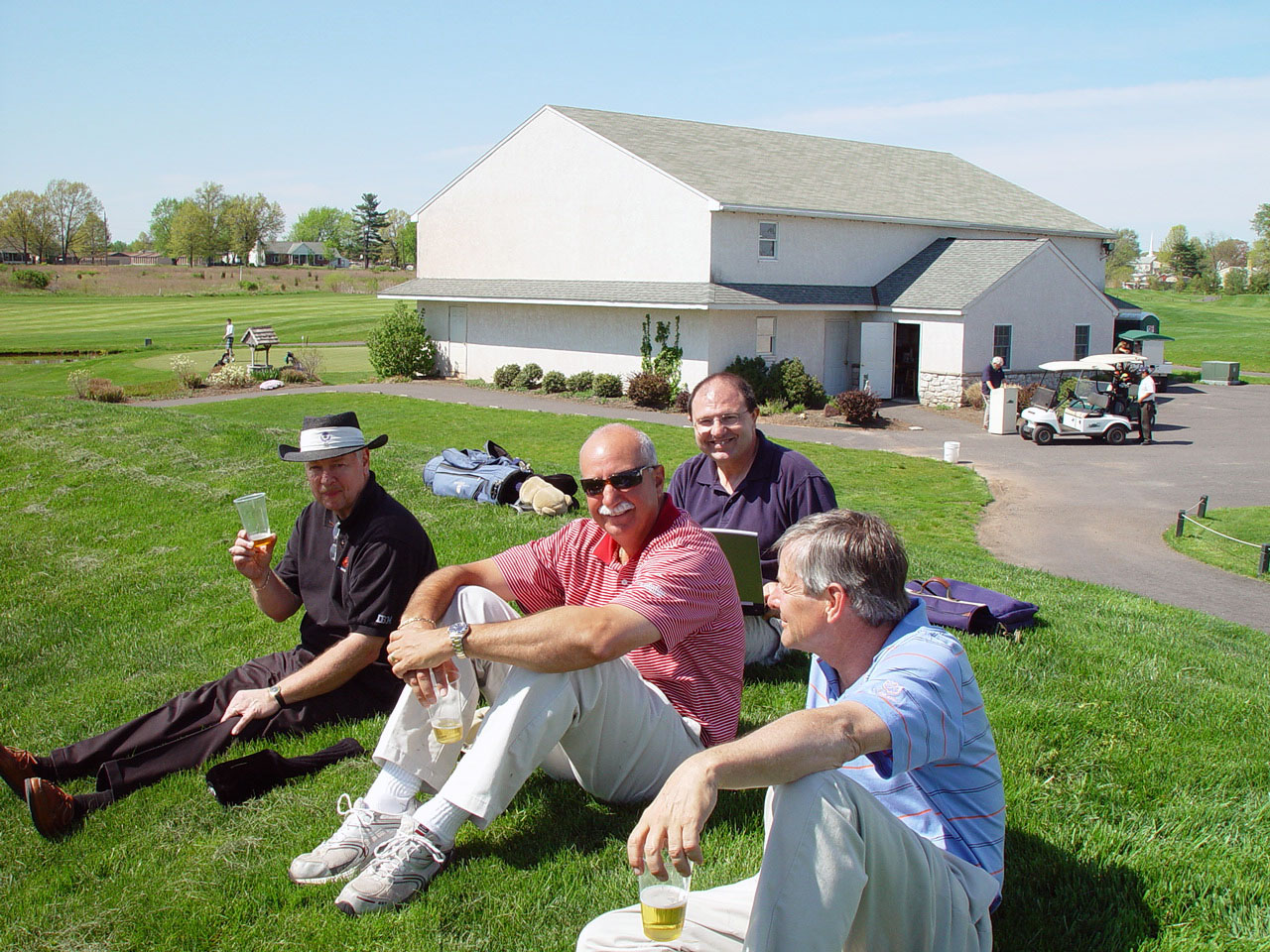  TK, TK, Robert Mooney and TK
2007 Golf Open
photo courtesy of Ed Beidel '76 
