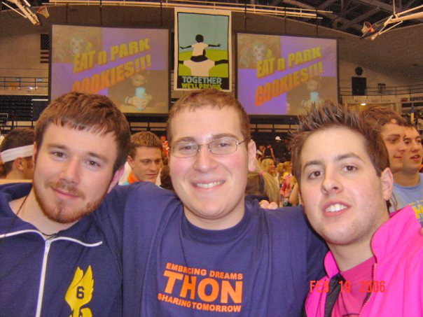  L to R: Artem Dinaburg, Joshua Block and Max Staplin
Dance Marathon 