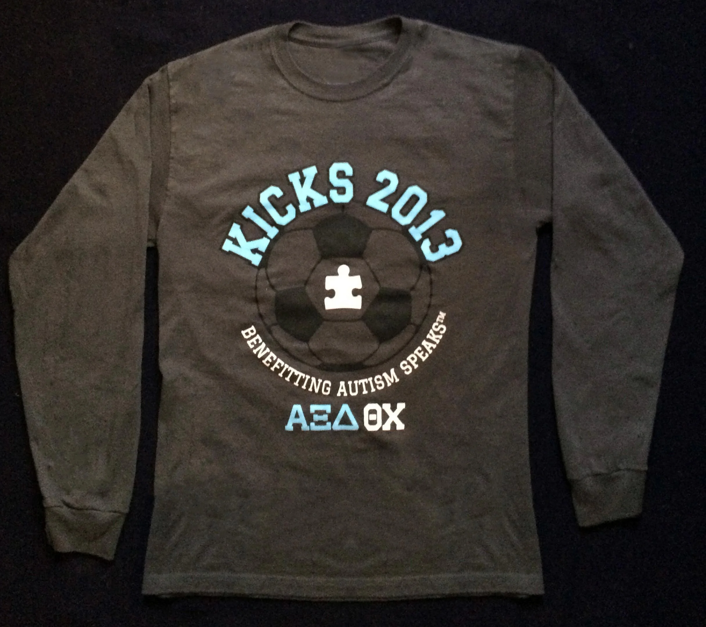 2013 K.I.C.K.S T-Shirt (Front) - Nov. 3, 2013