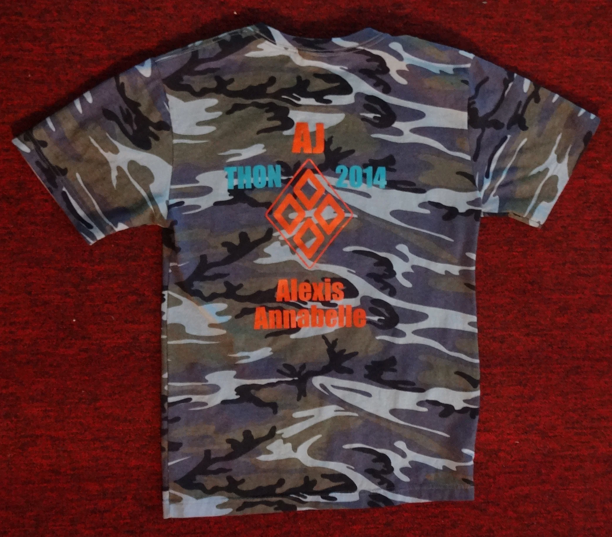  2014 THON T-Shirt (Back) - Feb. 22, 2014 