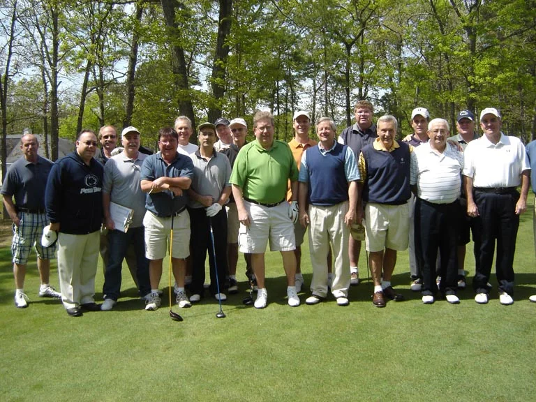 Omega alumni at the 30 th annual Theta Chi Open in 2011