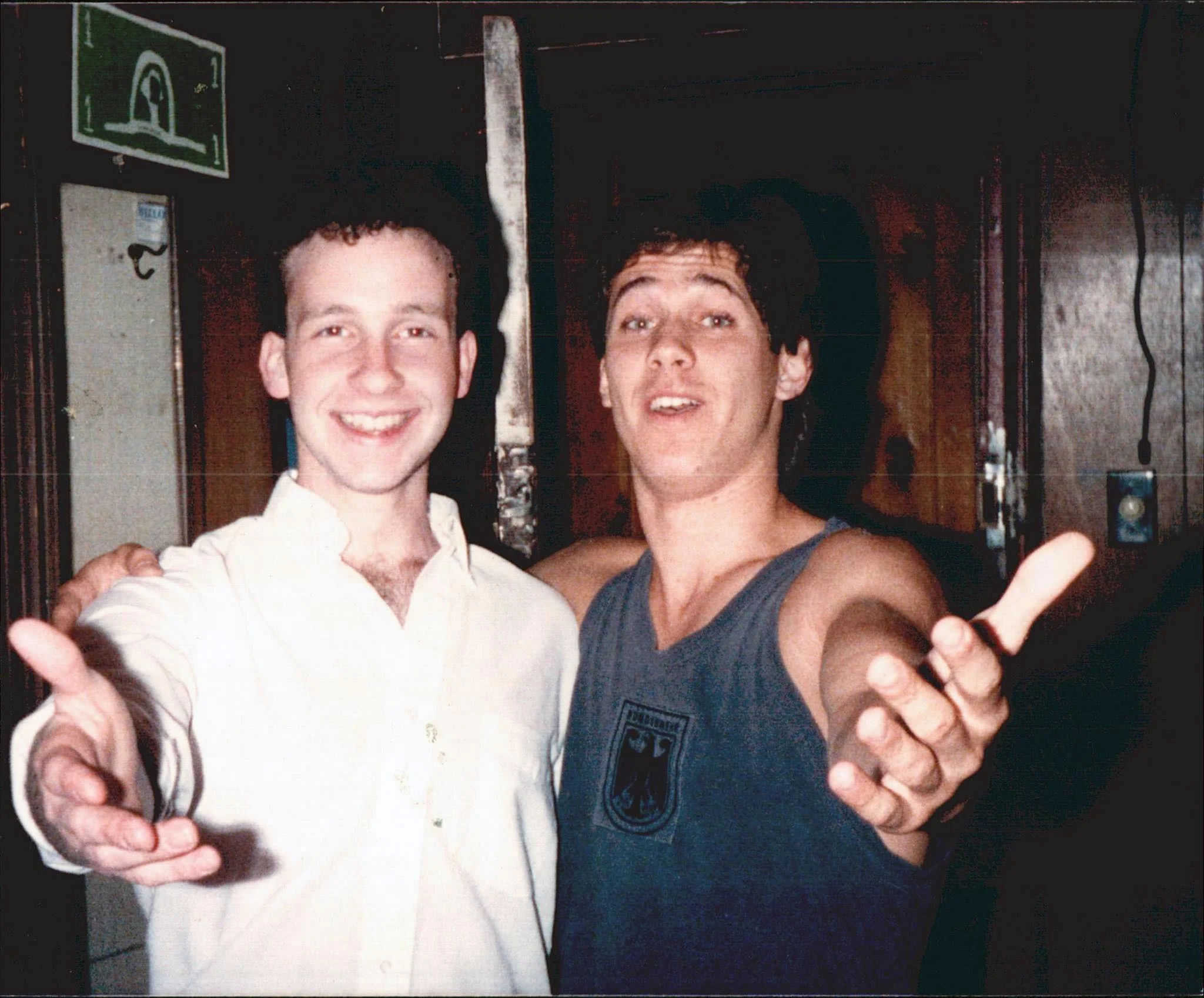 Steve Sennett (L) and Rob Scavello
