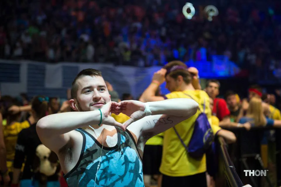 Sam Kulp at THON 2015