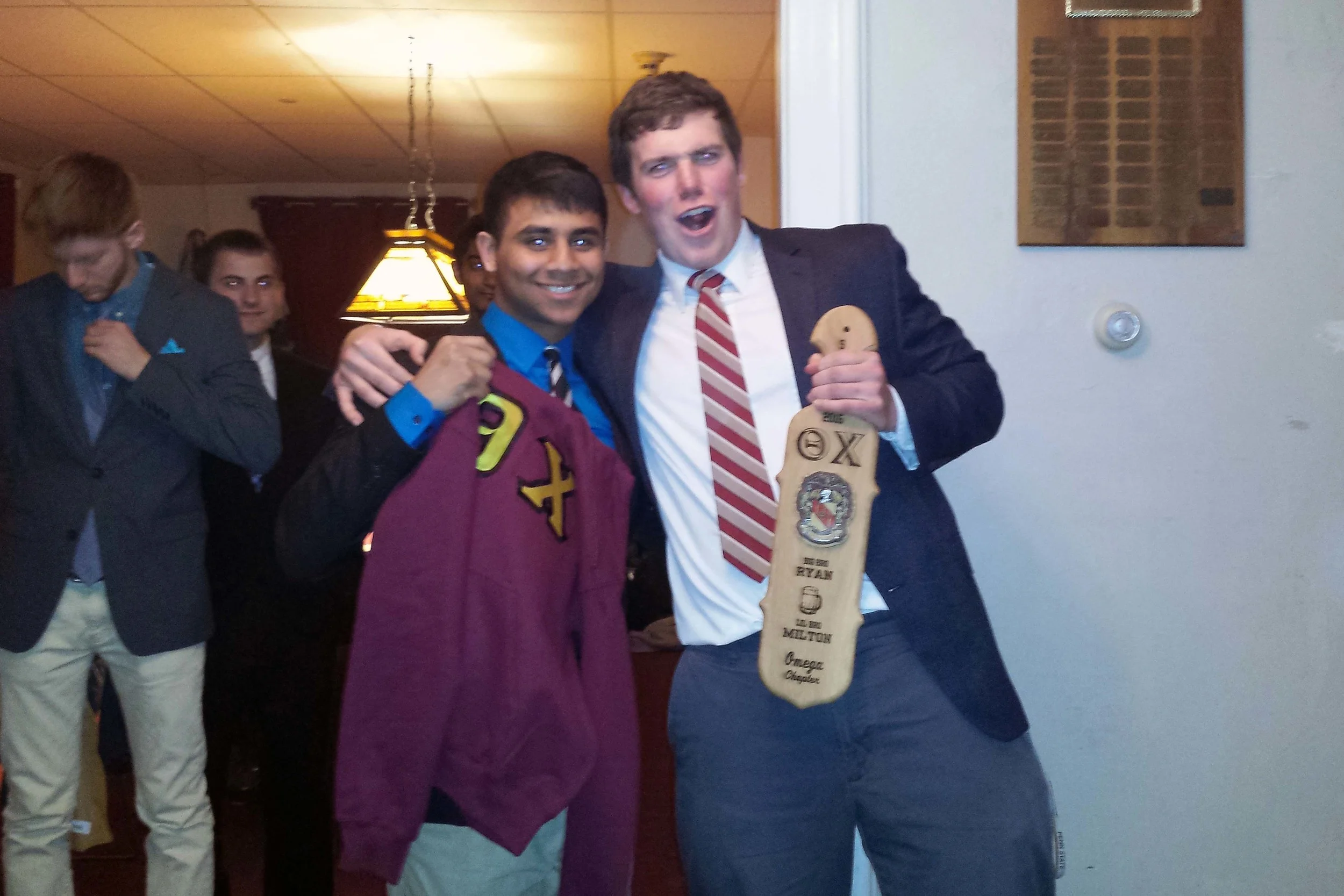 Spring 2015 Initiation - Milton Rahman and Ryan Gattonit