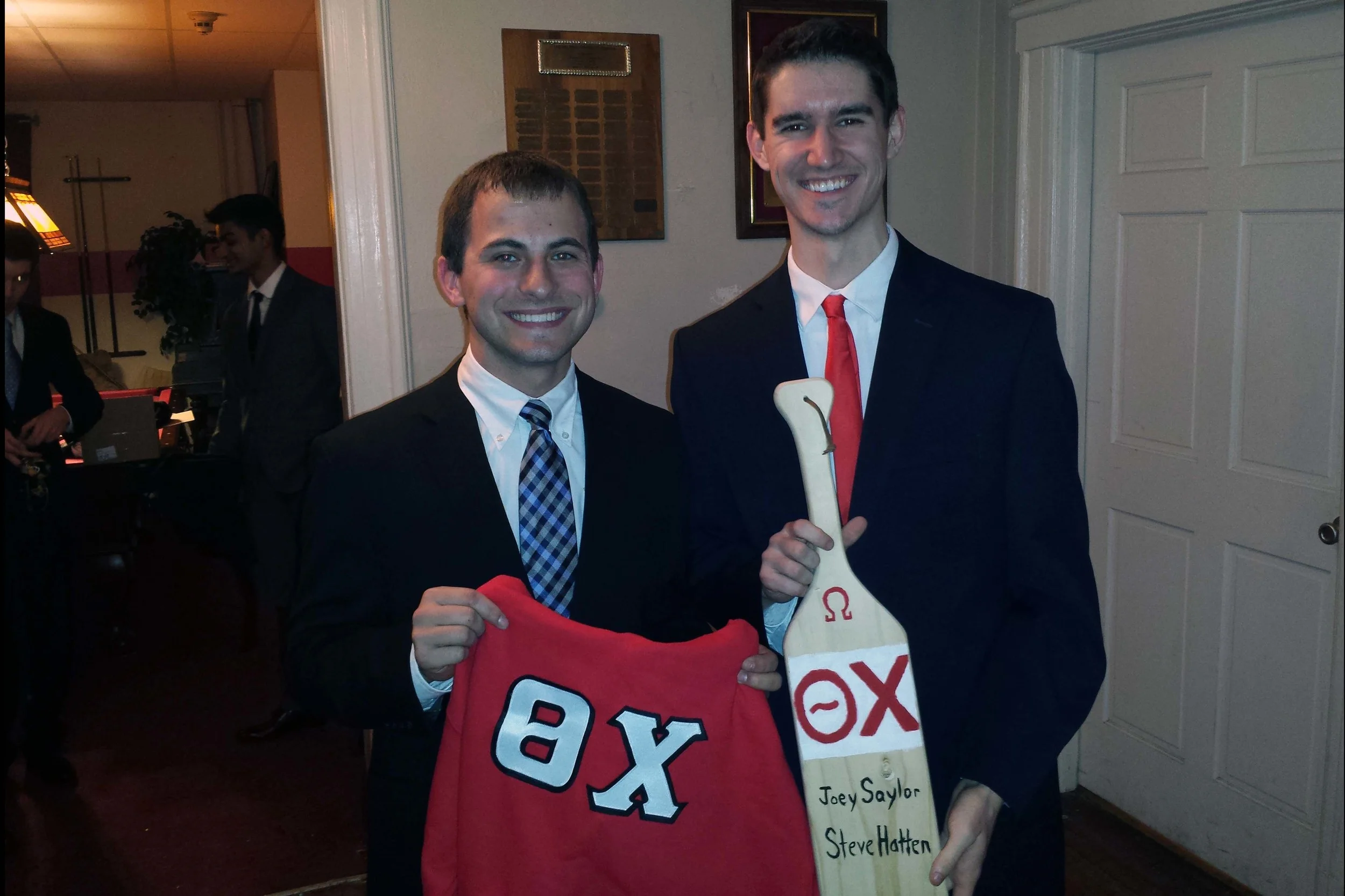 Spring 2015 Initiation - Steve Hatten and Joey Saylor