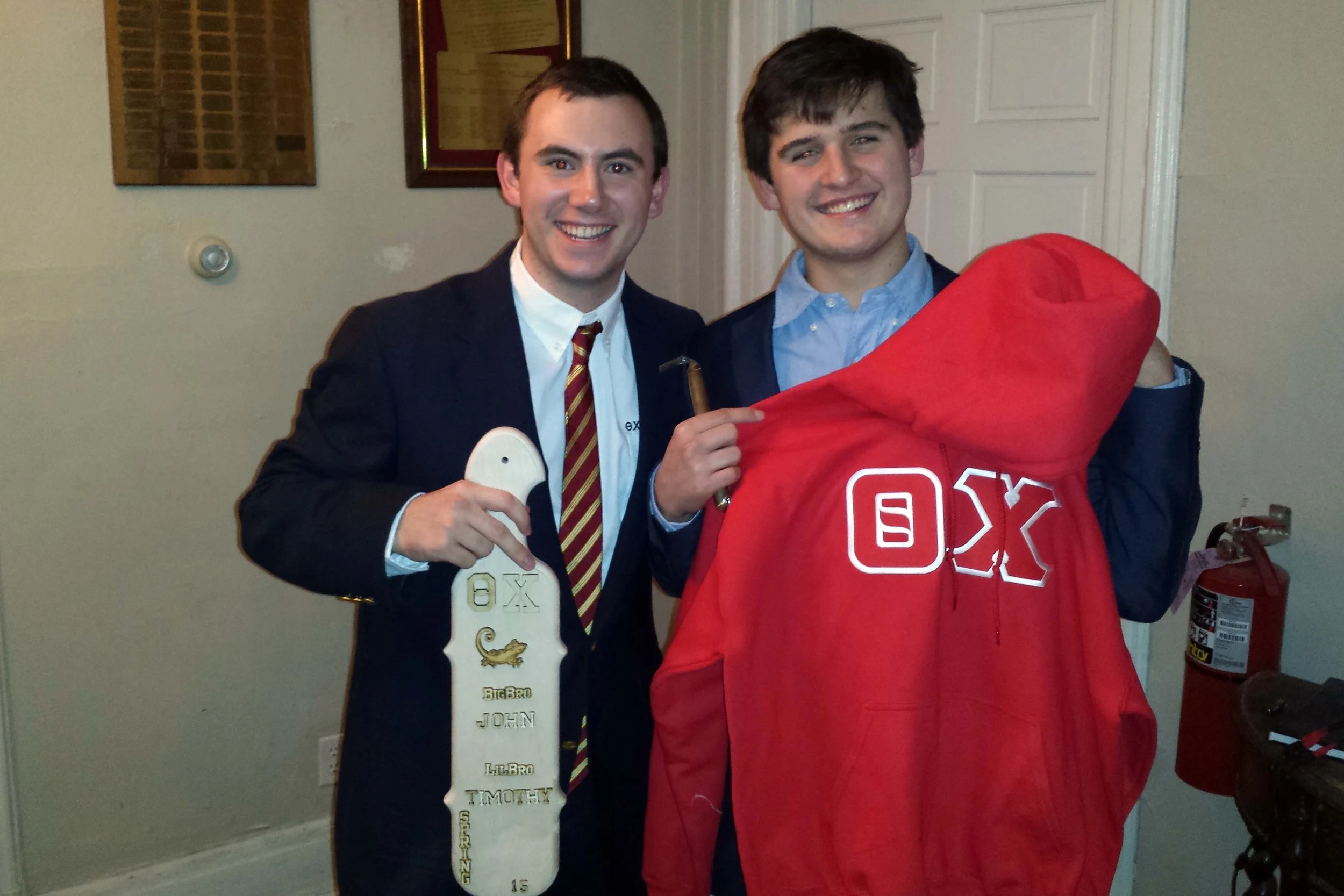 Spring 2015 Initiation - John Broderick and Tim Gregory