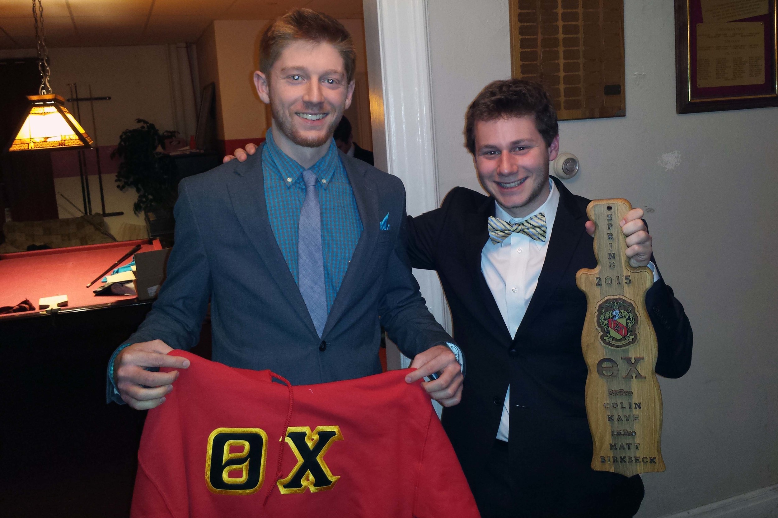  Spring 2015 Initiation -  Matt Birckbeck and Colin Kaye 