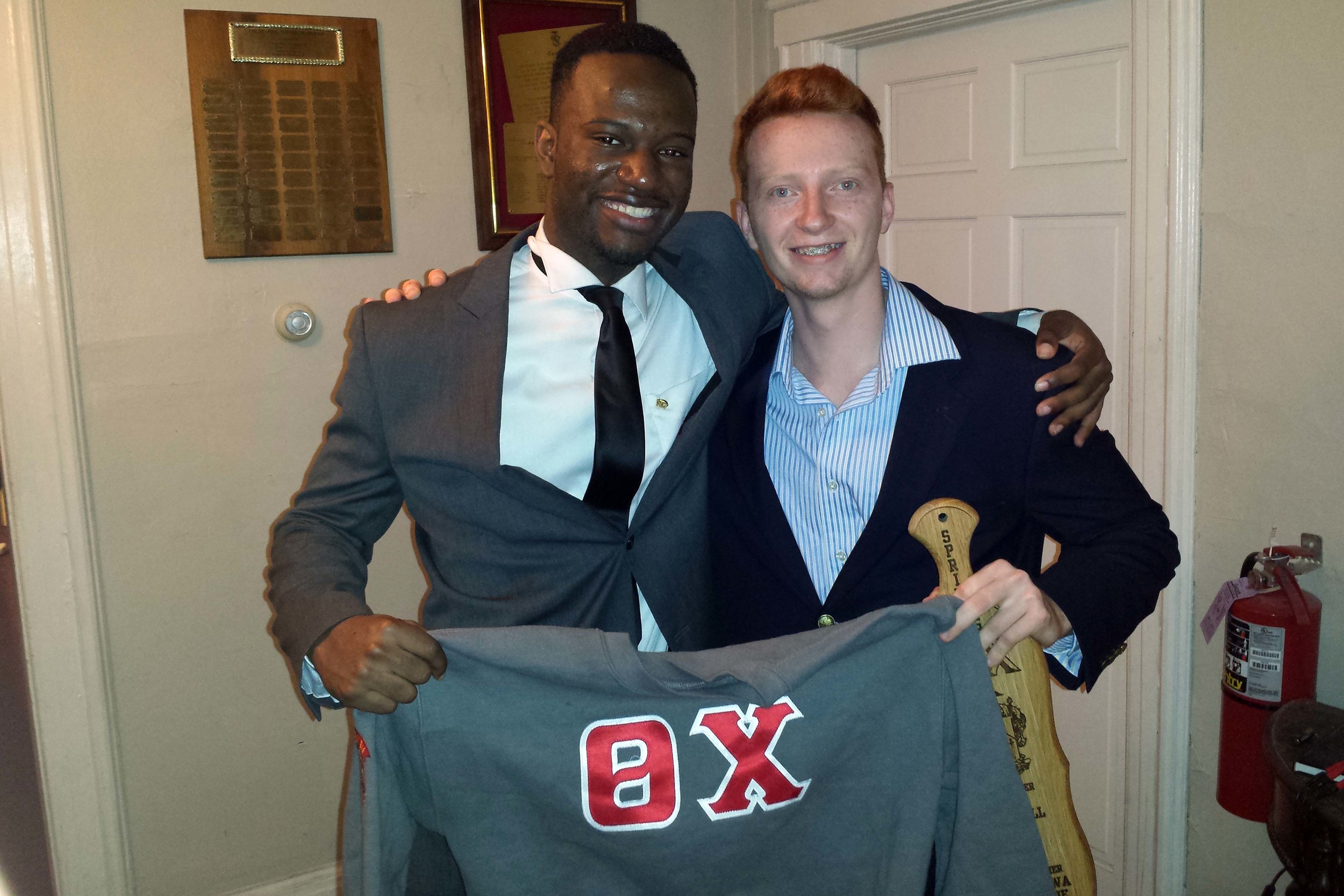  Spring 2015 Initiation -  Oduwa Pat-Osagie and Ryan Campbell 