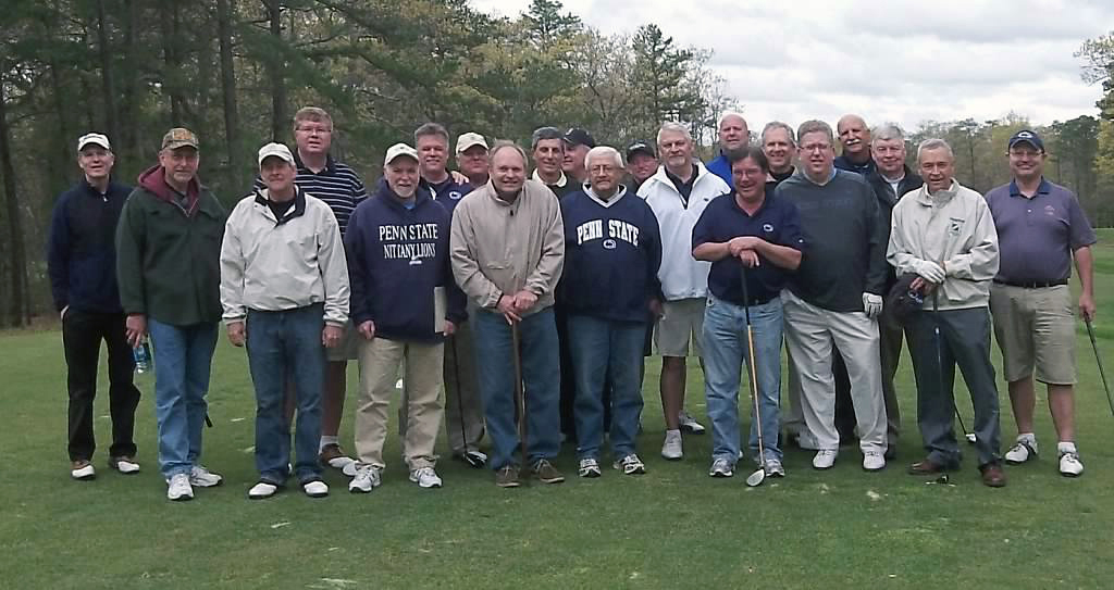  2015 Theta Chi Open - Dave Matthews, Tom Hornyak, Bob Mausser, Paul Cunningham, Bill Rooney, Dan McTague, Mike Perkins,Hugh McClure, Mike Dalesio, Bob Losinger, Ed Kititz, Bob Hunter, John Wazalek, Bill McGill, Bob Gellen, Bob Mausser, Victor Howe, 