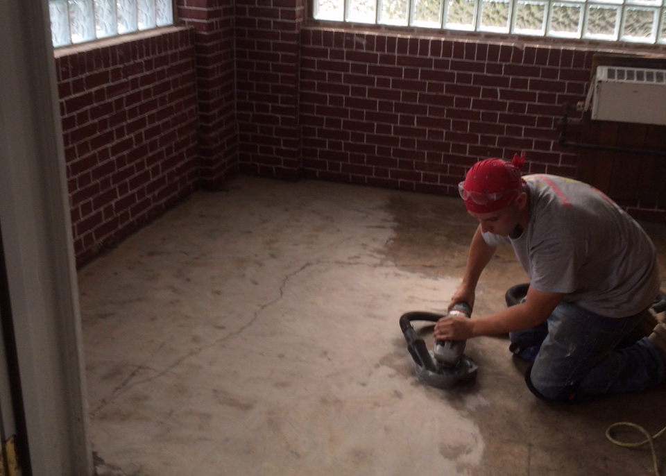  Bar floor resurfaced during the summer 2015 