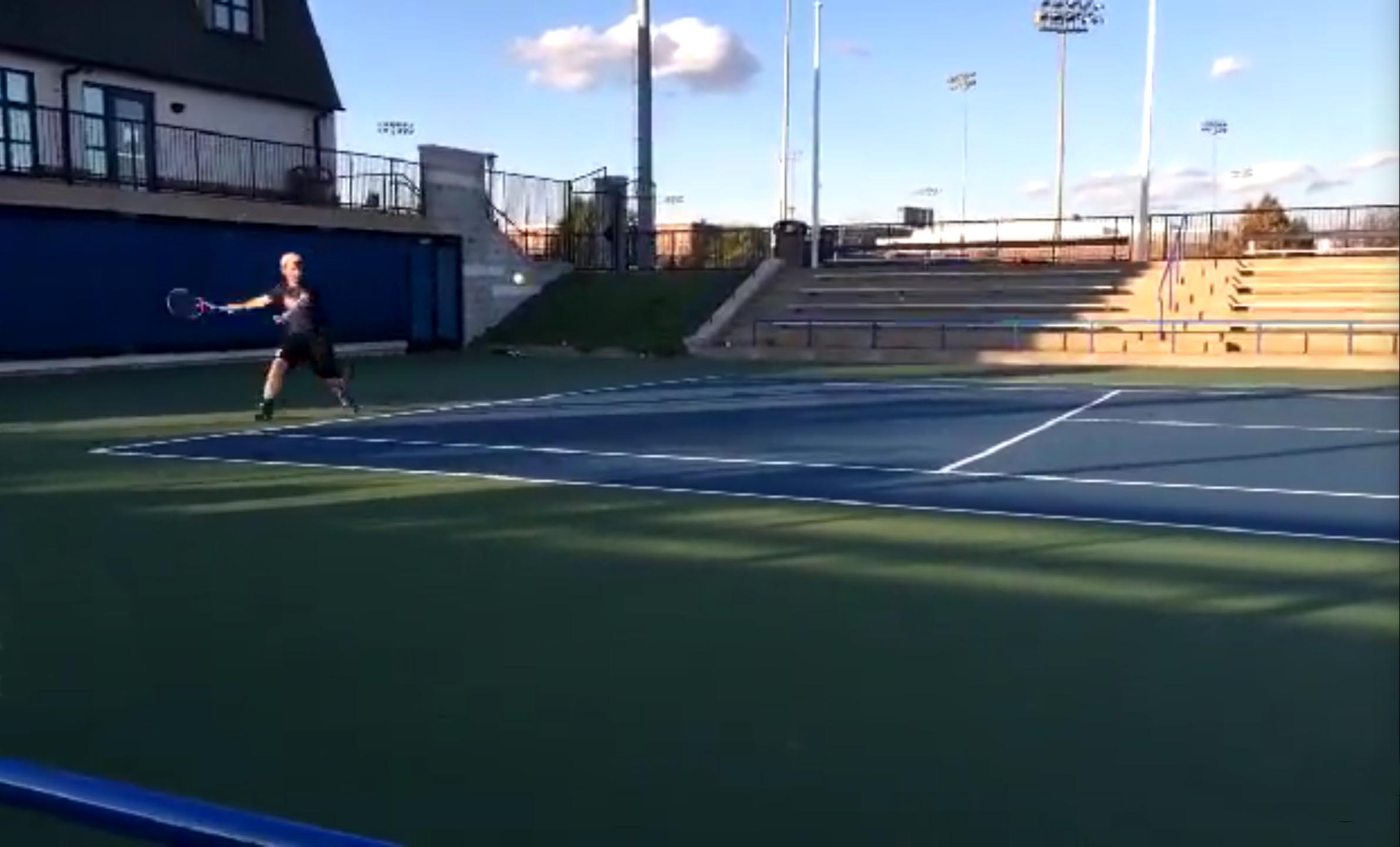2015 Fraternity IM Tennis Champion Colin Kaye