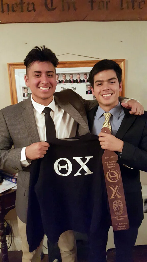 2015 Fall Initation - Bryant Narvaez and Bradley Nichols