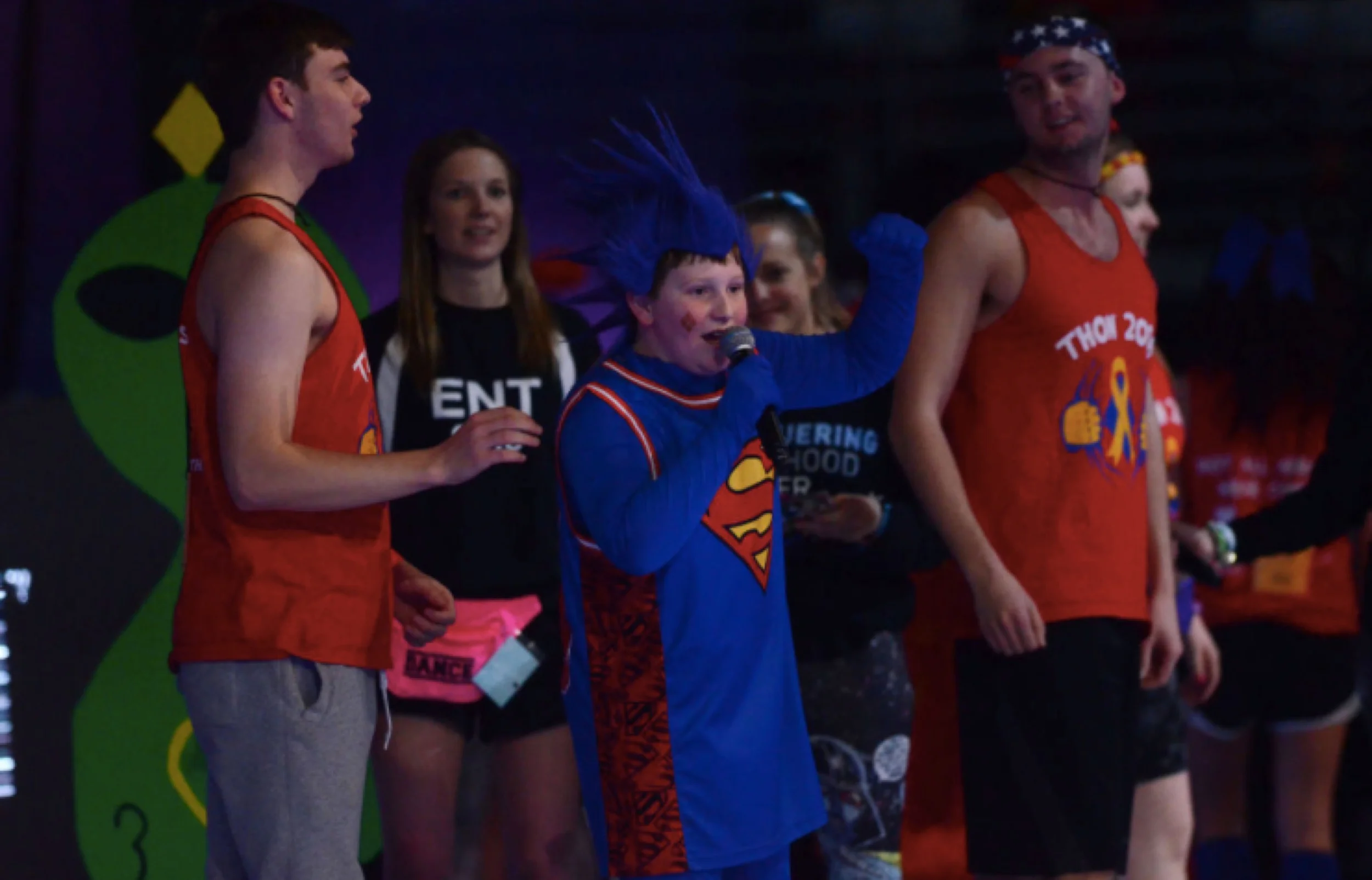 AJ Bobby Preforms at 2016 THON - Video