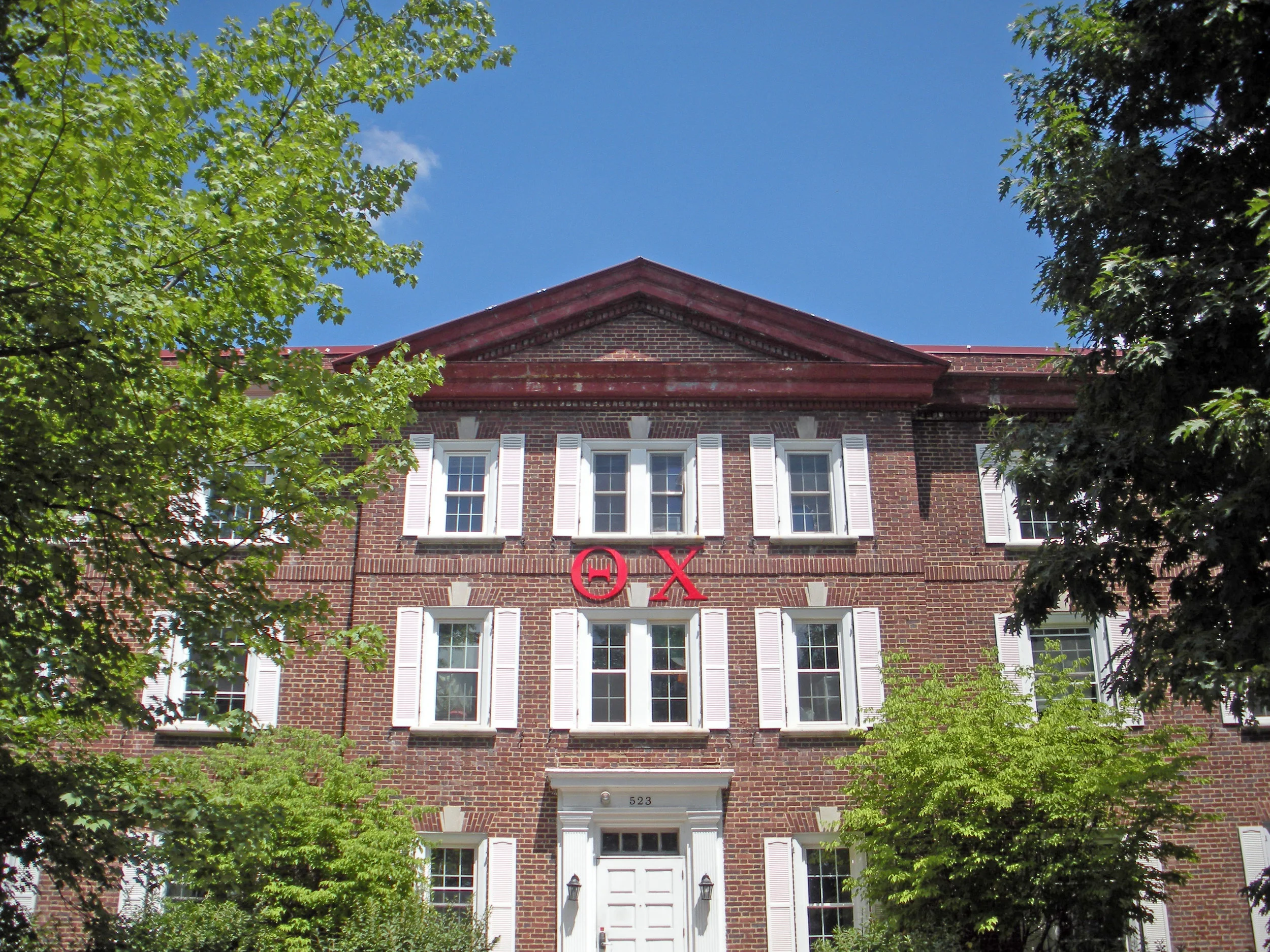  The remaining exterior trim has been repaired and painted, including the cornice work at the top of the house.  