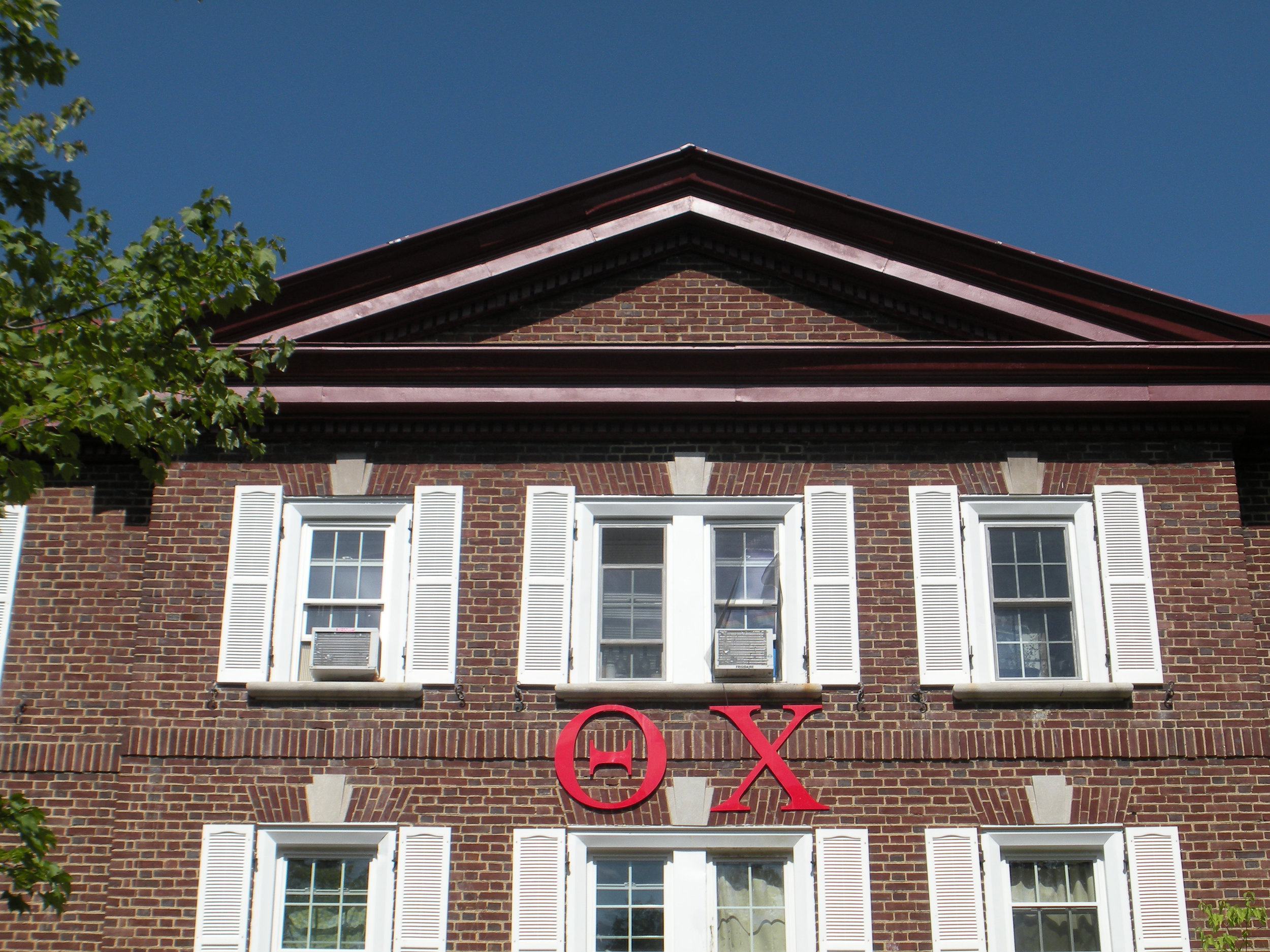  The remaining exterior trim has been repaired and painted, including the cornice work at the top of the house.  