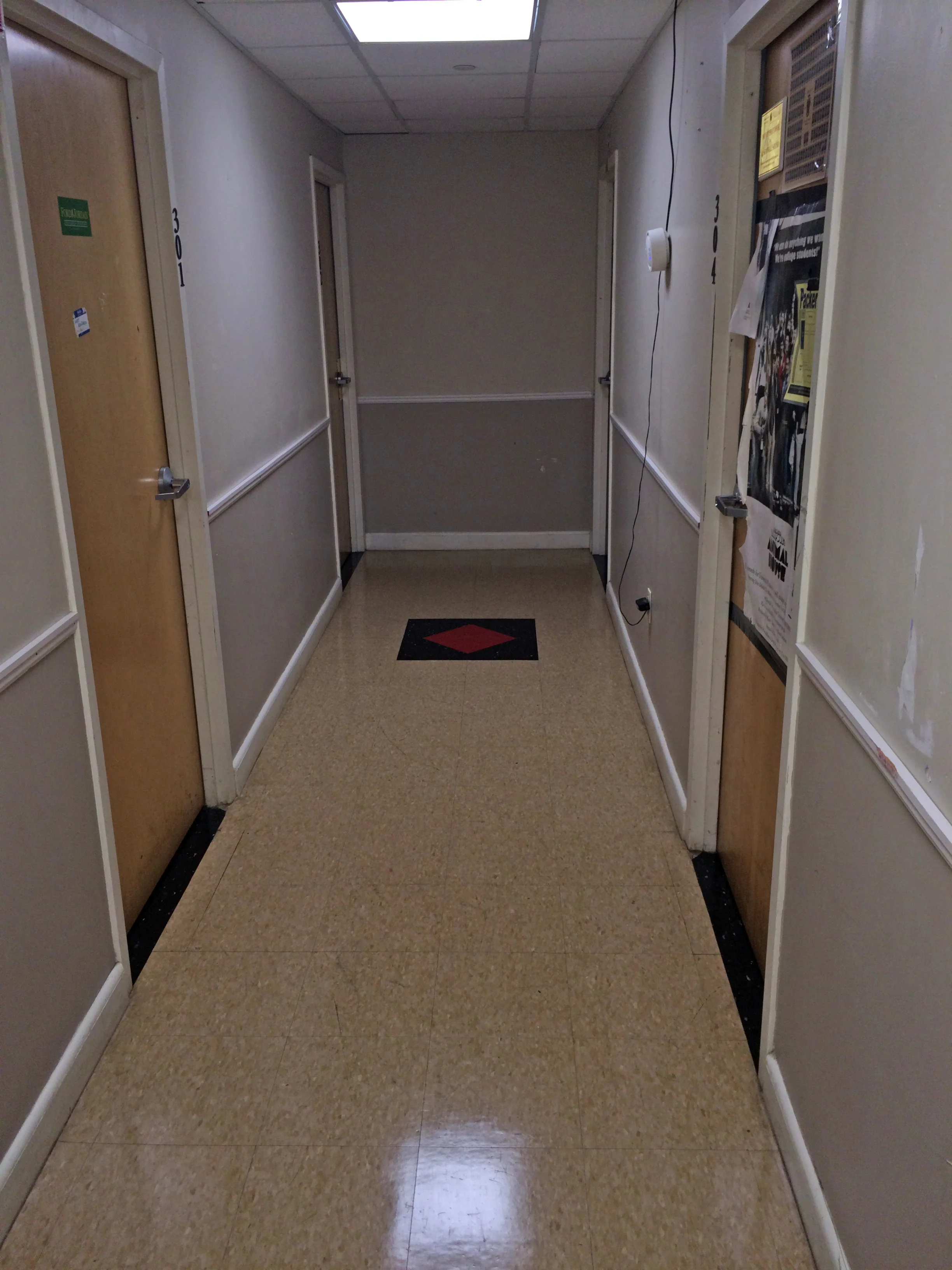  A commercial cleaner was hired to do a total cleaning of the house - 3rd Floor Hallway 