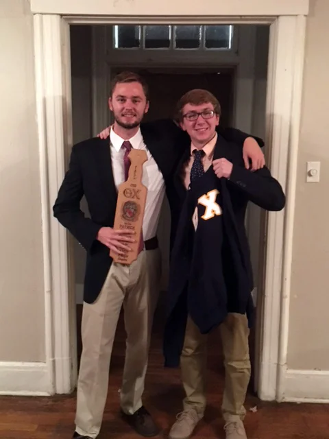  2016 Fall Initiation - Kevin Diguiseppe and TJ Hardwick 