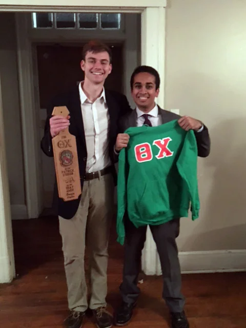  2016 Fall Initiation - Patrick Obrien and Shay Amin 