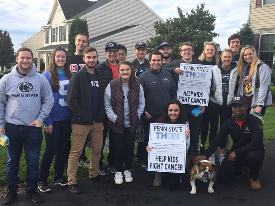  THON canvassing trip to Hershey, PA - Oct 2018 
