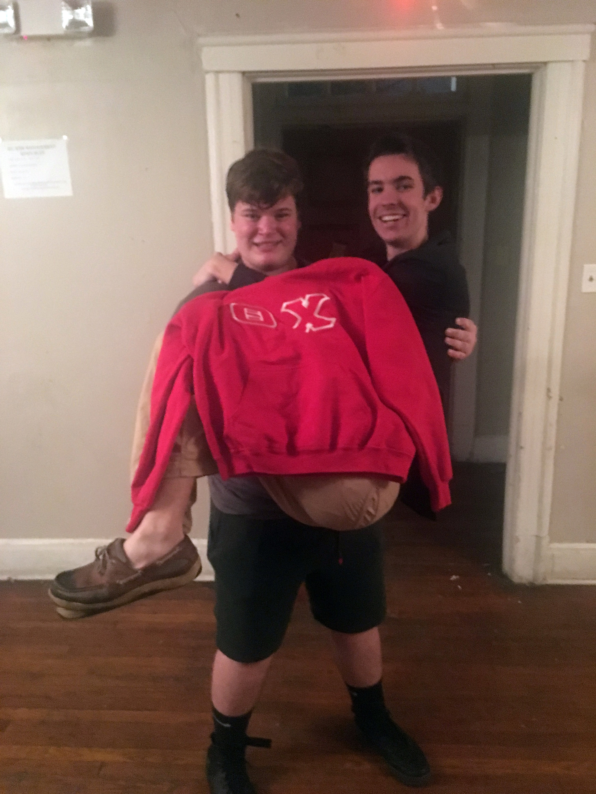  Newly Initiated brother with with big brother -  Nick and Josh - Nov. 2018 