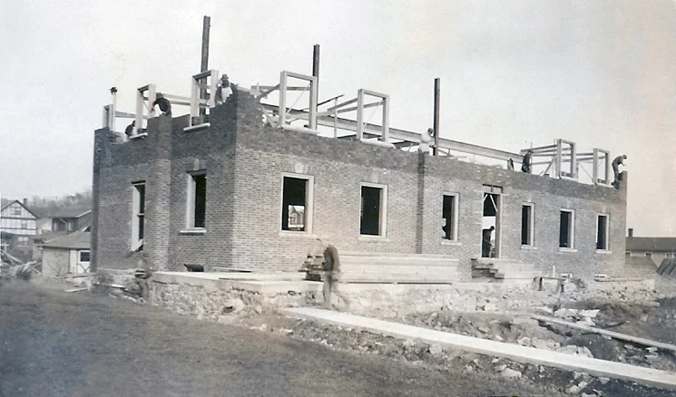 523 South Allen - Construction
Left side/front view of house
Nov. 6, 1929