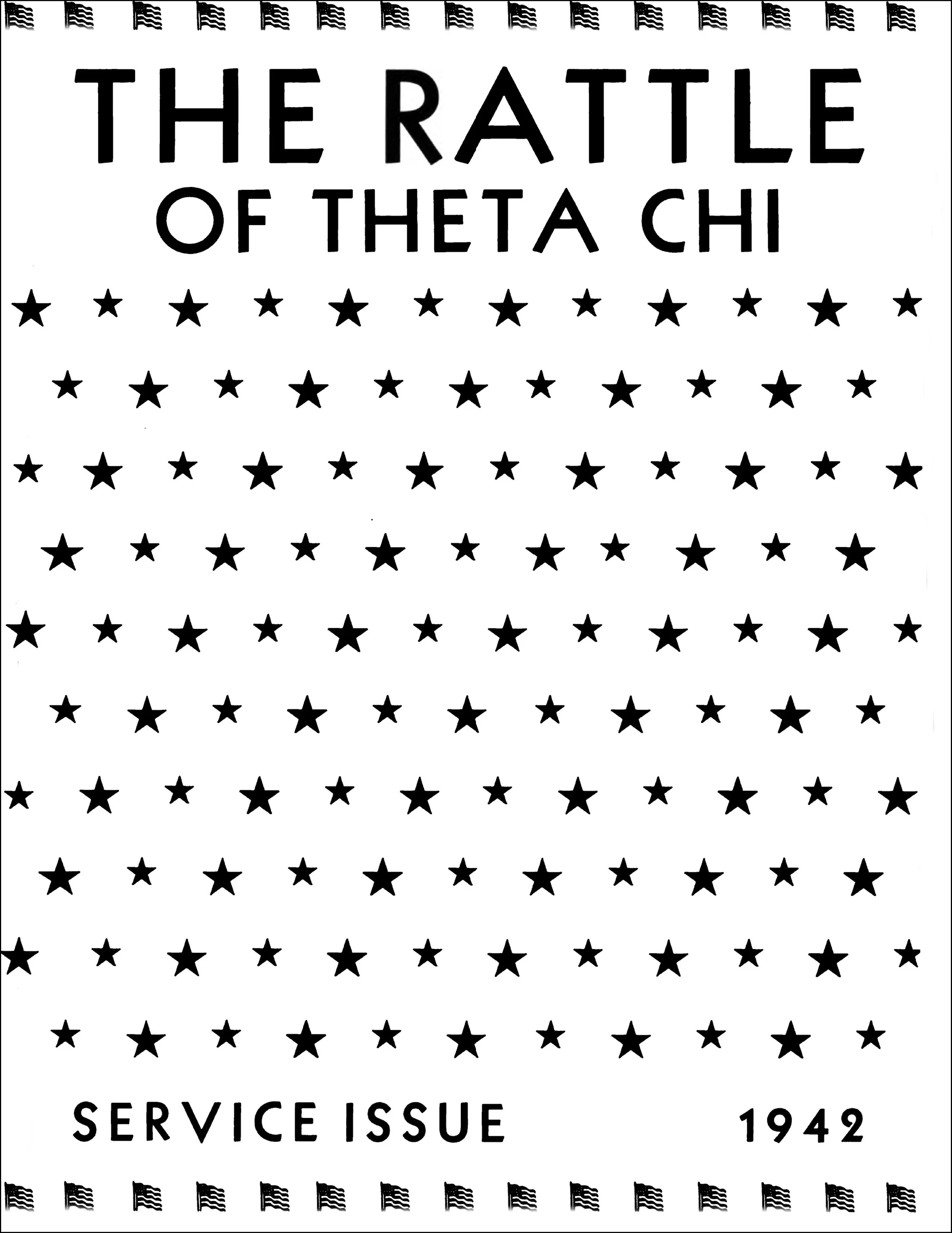 Omega Chapter News - The Rattle, April 1942