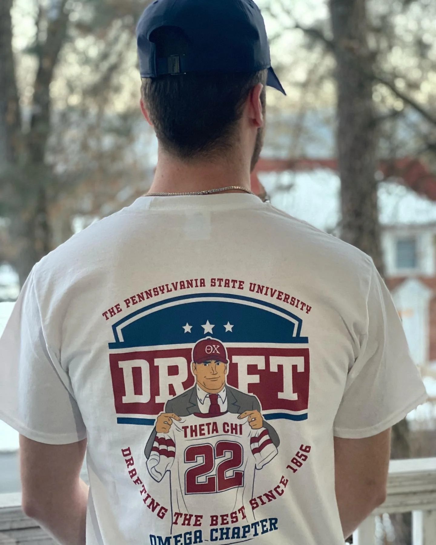  Spring 2022 - Michael Westermann sporting the rush shirt 