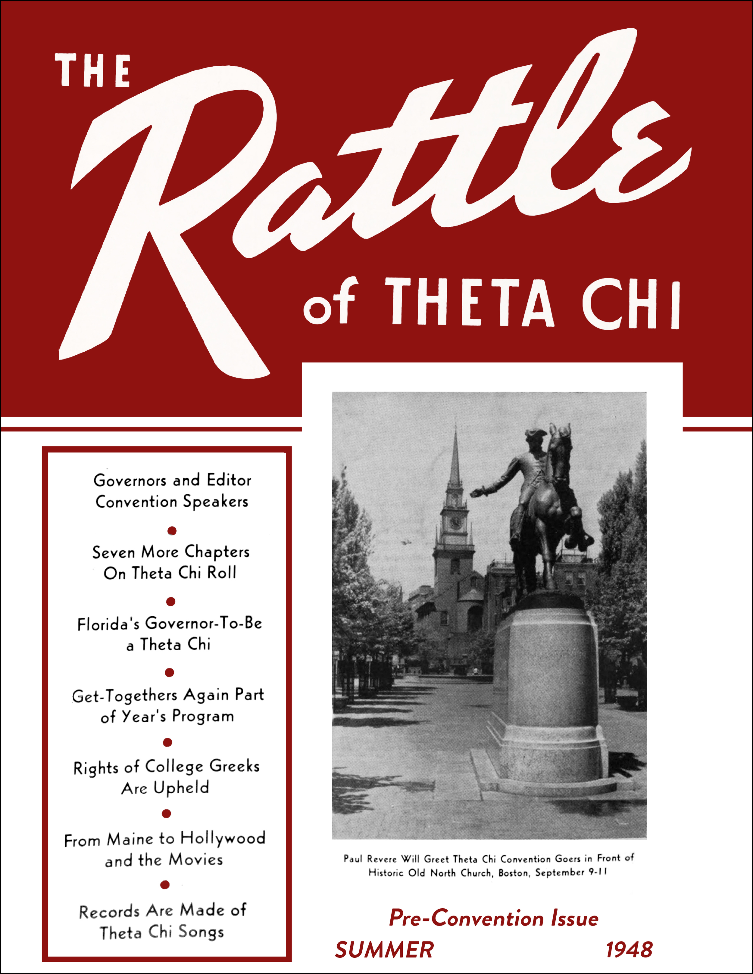 Region III Assembly &amp; Cooley Trophy - The Rattle, March 1948