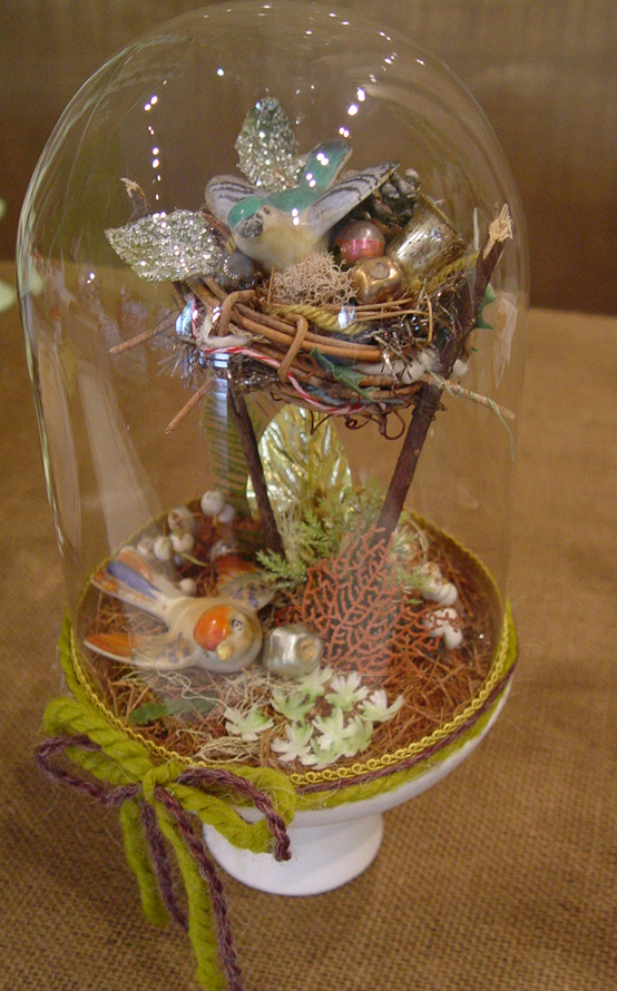 Holiday Nesting Bell Jar