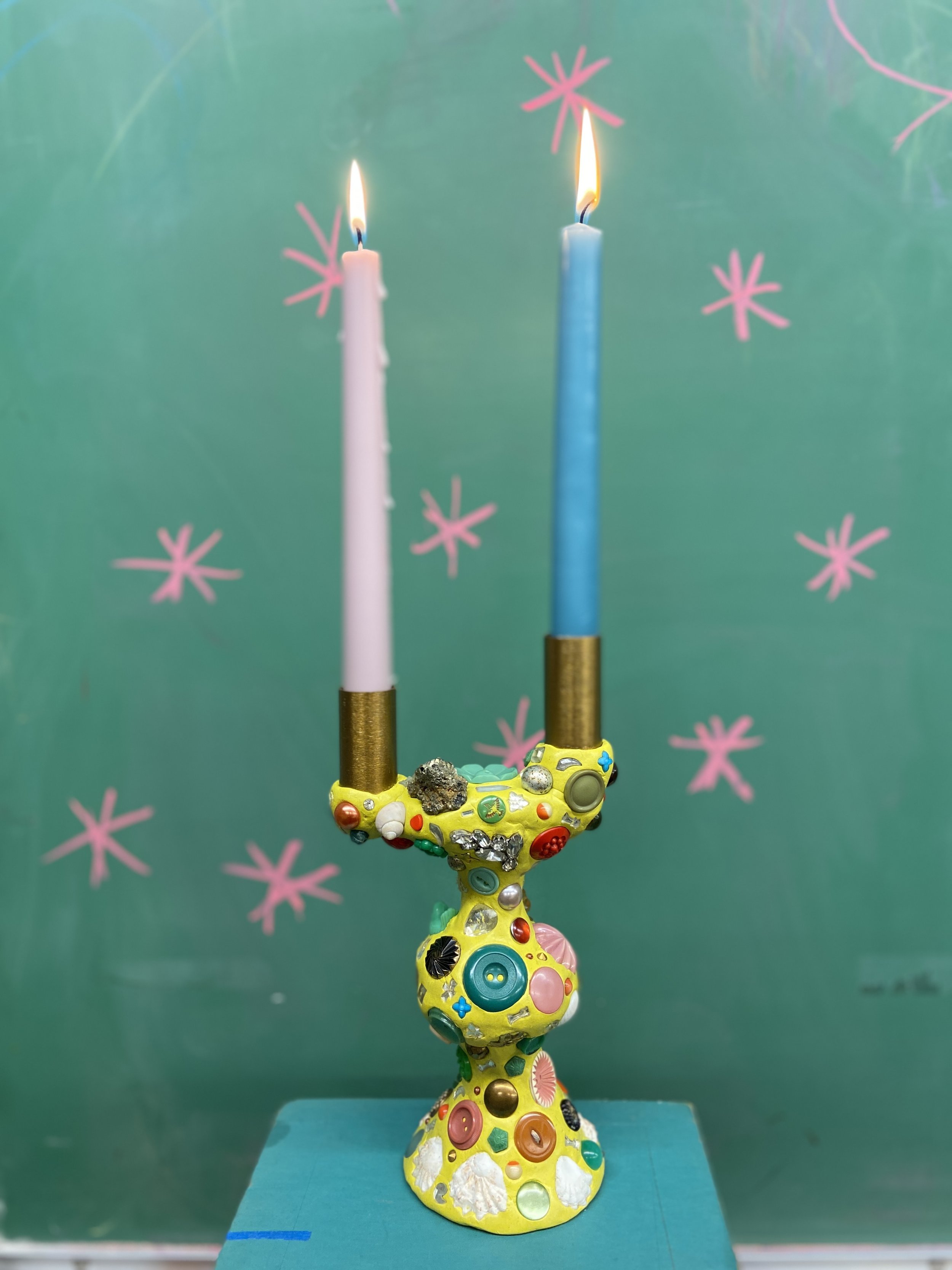 Curious Candestick: Yellow