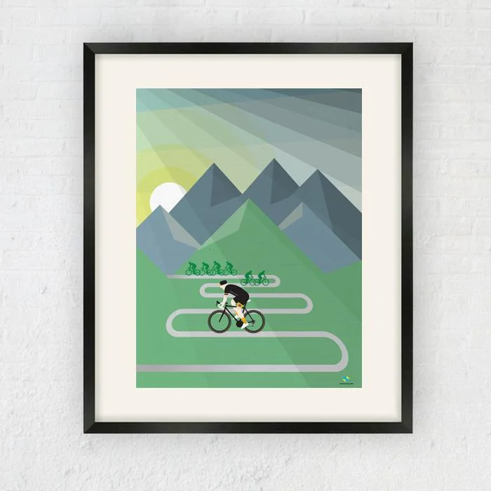 Six Summits Print. 1/1
