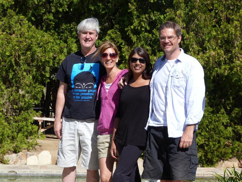 With friends and colleague Tim Barnes, USC Retreat Leader and Spiritual Enneagram Presenter