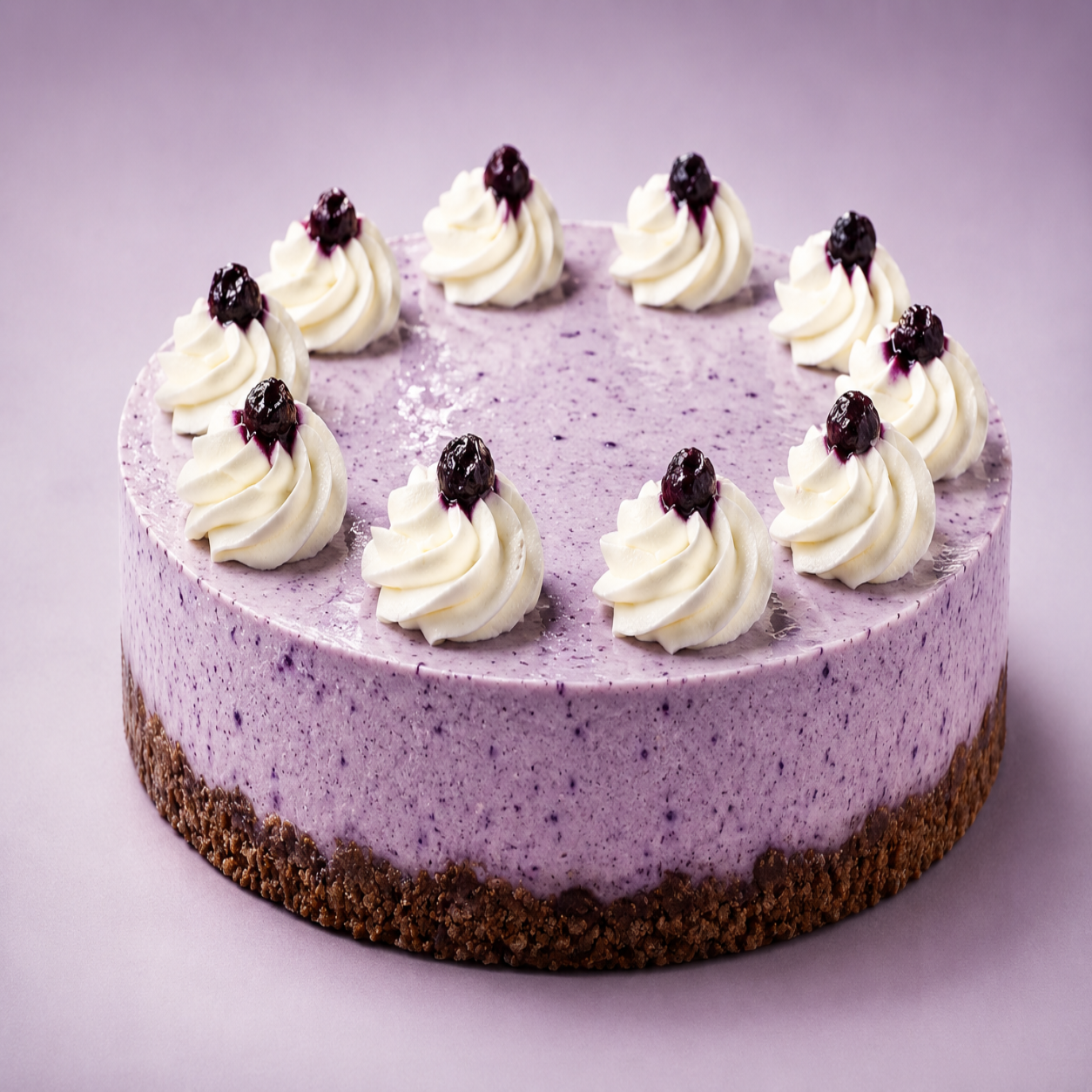 Rockcoast Blueberry Iced Cream Cake