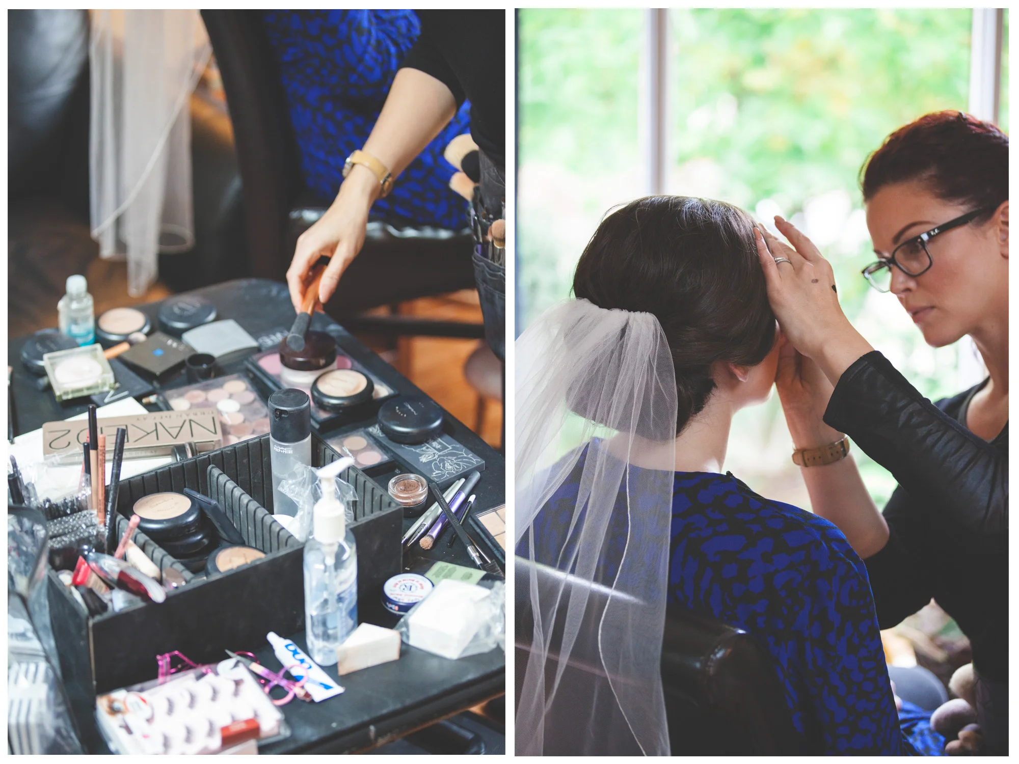The tools of a make-up artist.