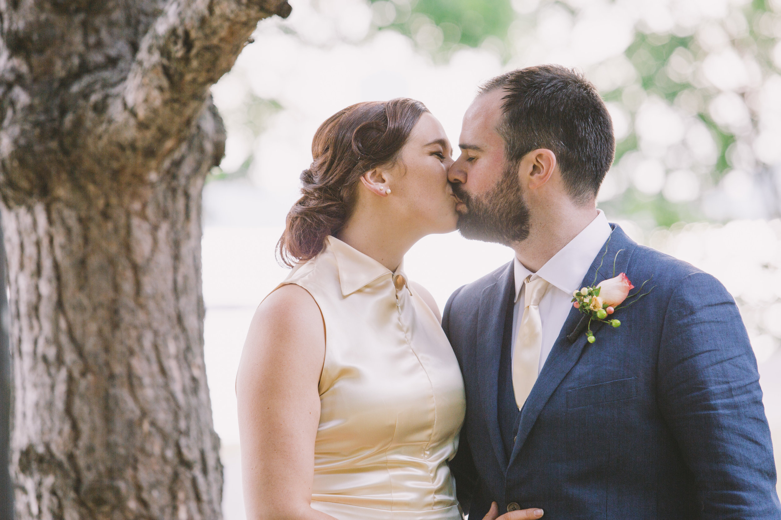 Wedding Portraits in the Park at the Toronto Argonaut Rowing Club