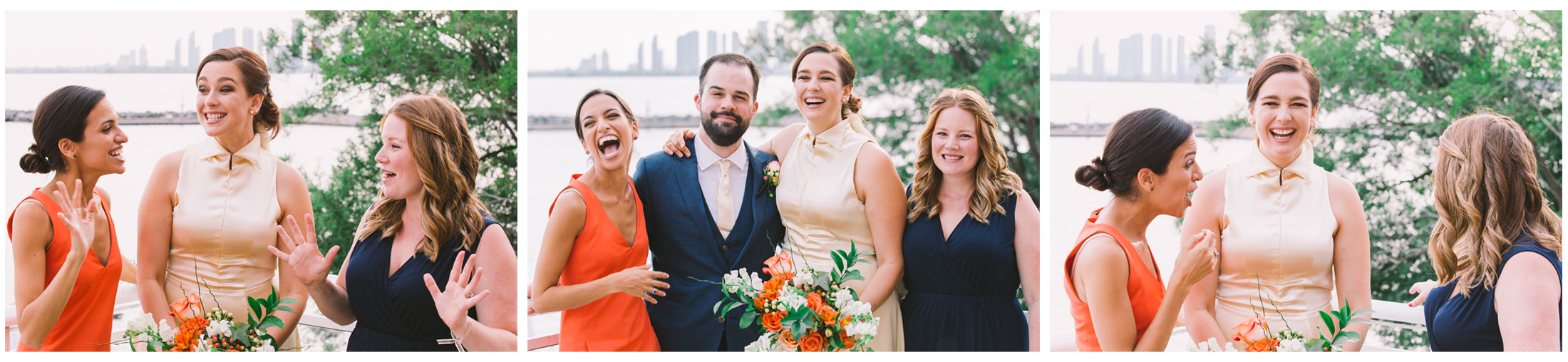 Wedding Party at the Toronto Argonaut Rowing Club