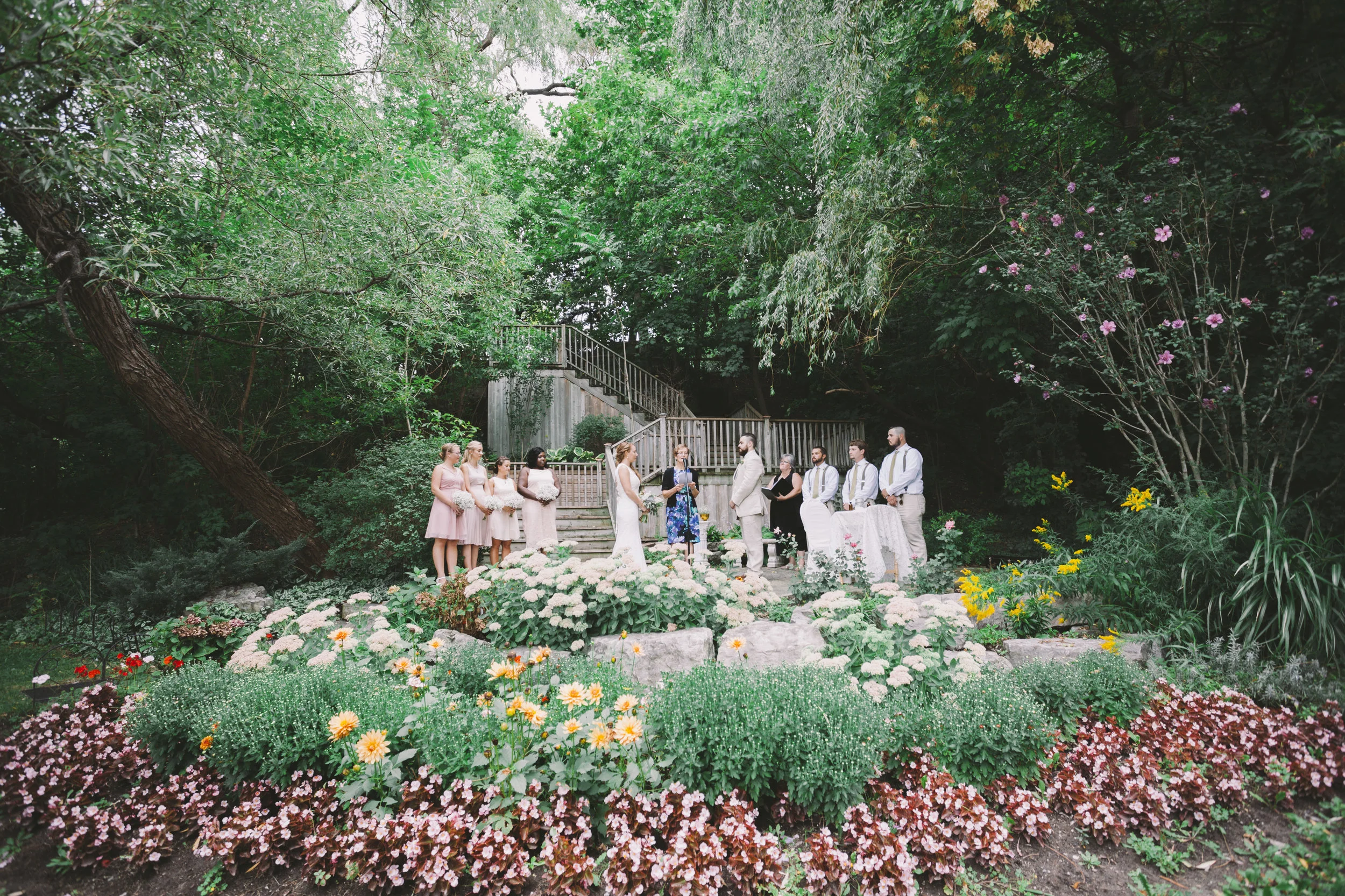 Wedding Ceremony at Fantasy Farm