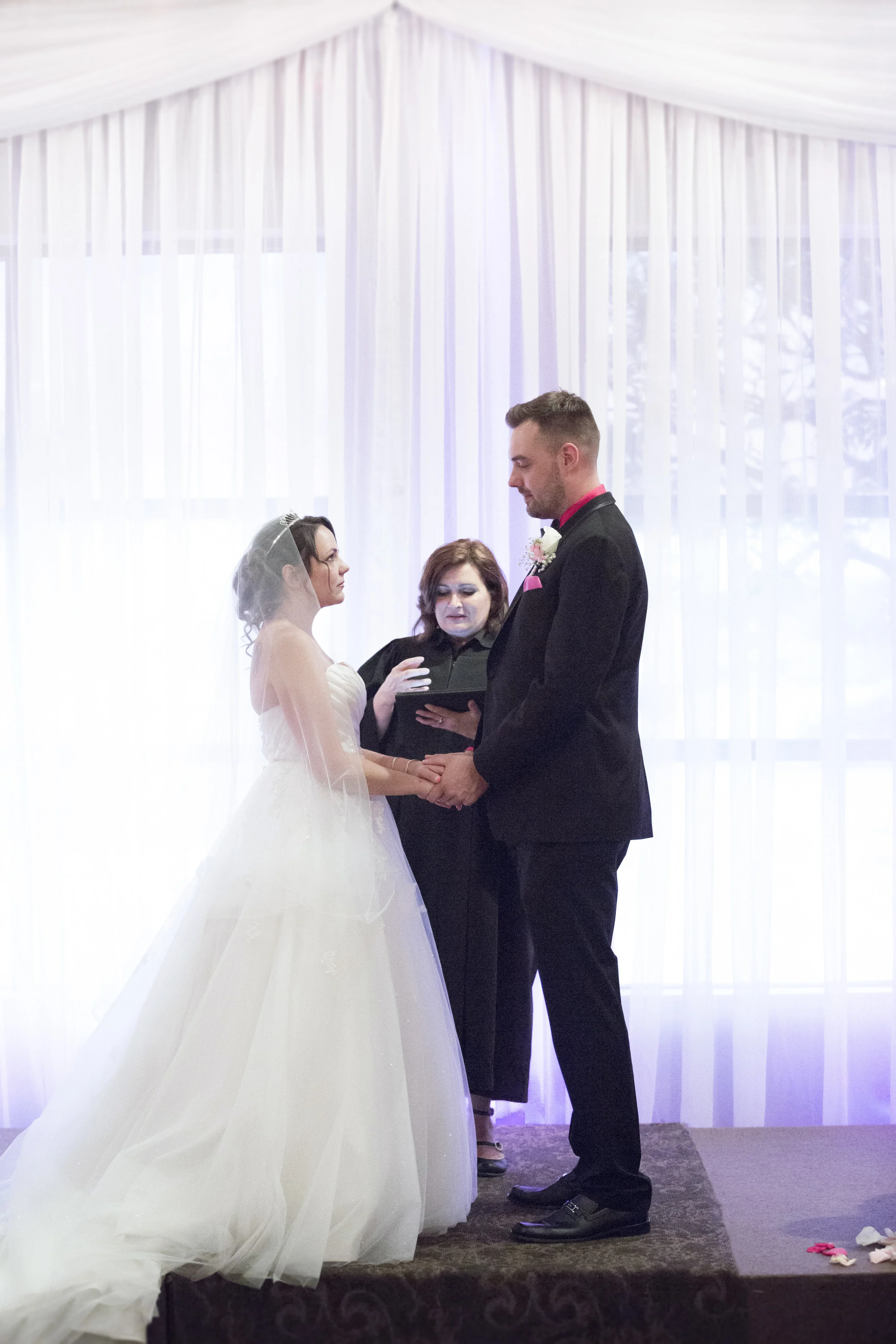Wedding Ceremony at the Boulevard Room in Toronto
