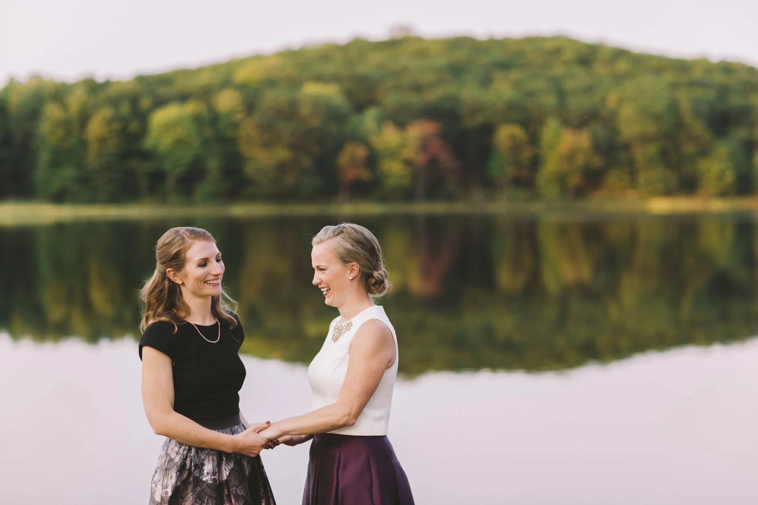 Laughing Couple at Trillium Resort and Spa