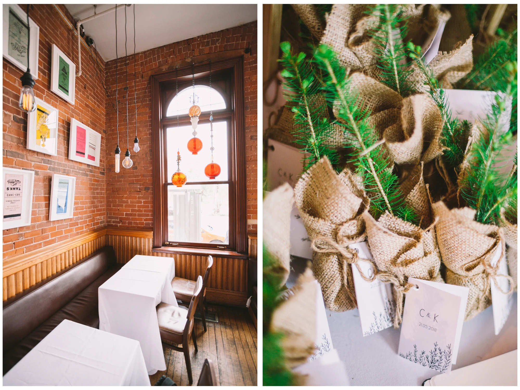 Gladstone Hotel Wedding Reception Interior