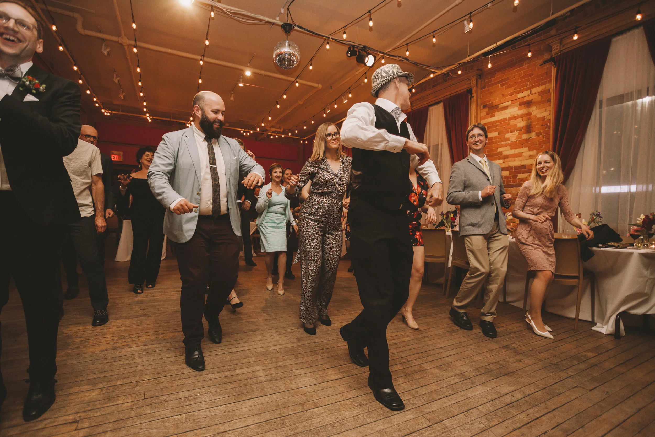 Live Cuban band at Gladstone Hotel Wedding Reception