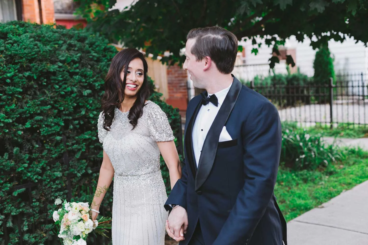 Newly weds in Cabbagetown