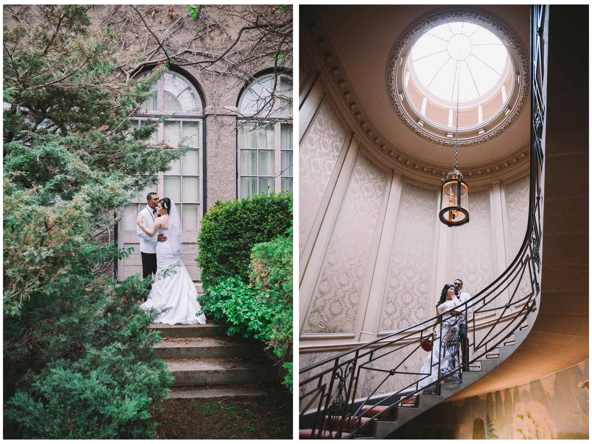 Wedding Photos inside Parkwood Estate in Oshawa