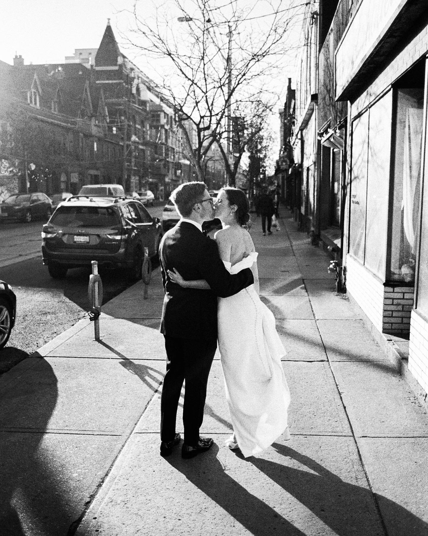 A 35mm shot from last fall! Very pumped for film life this year. #35mm #weddingsonfilm #torontowedding