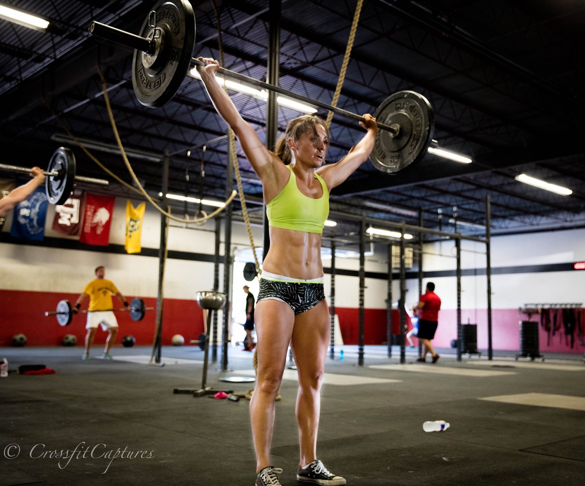 Here we see Eado Elite athlete Leah Massner crushing Wednesdays chipper!
