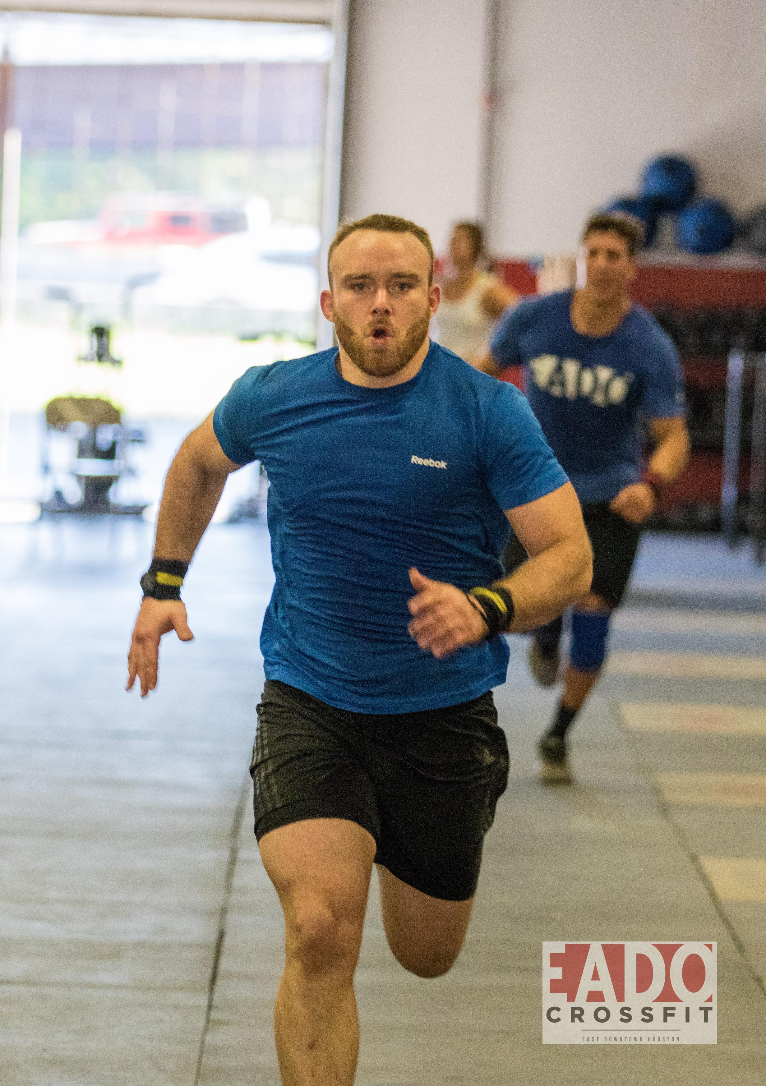 EaDo Elite Athlete Rodrigo Salas during last weeks pistol squat sprint skill work. Photo Credit: Sierra Prime 