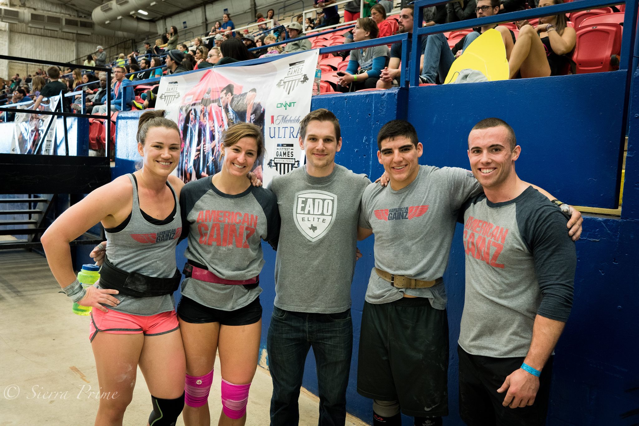 Team EaDo CSCF after the final event of day 1 of the fittest games Photo Credit: Sierra Prime 
