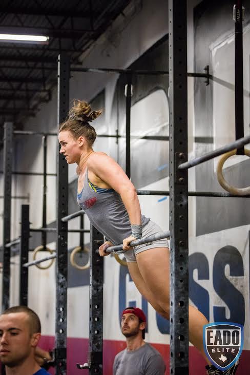 EaDo Elite Athlete at Camzin Martin performing bar muscleups Photo Credit: Sierra Prime 